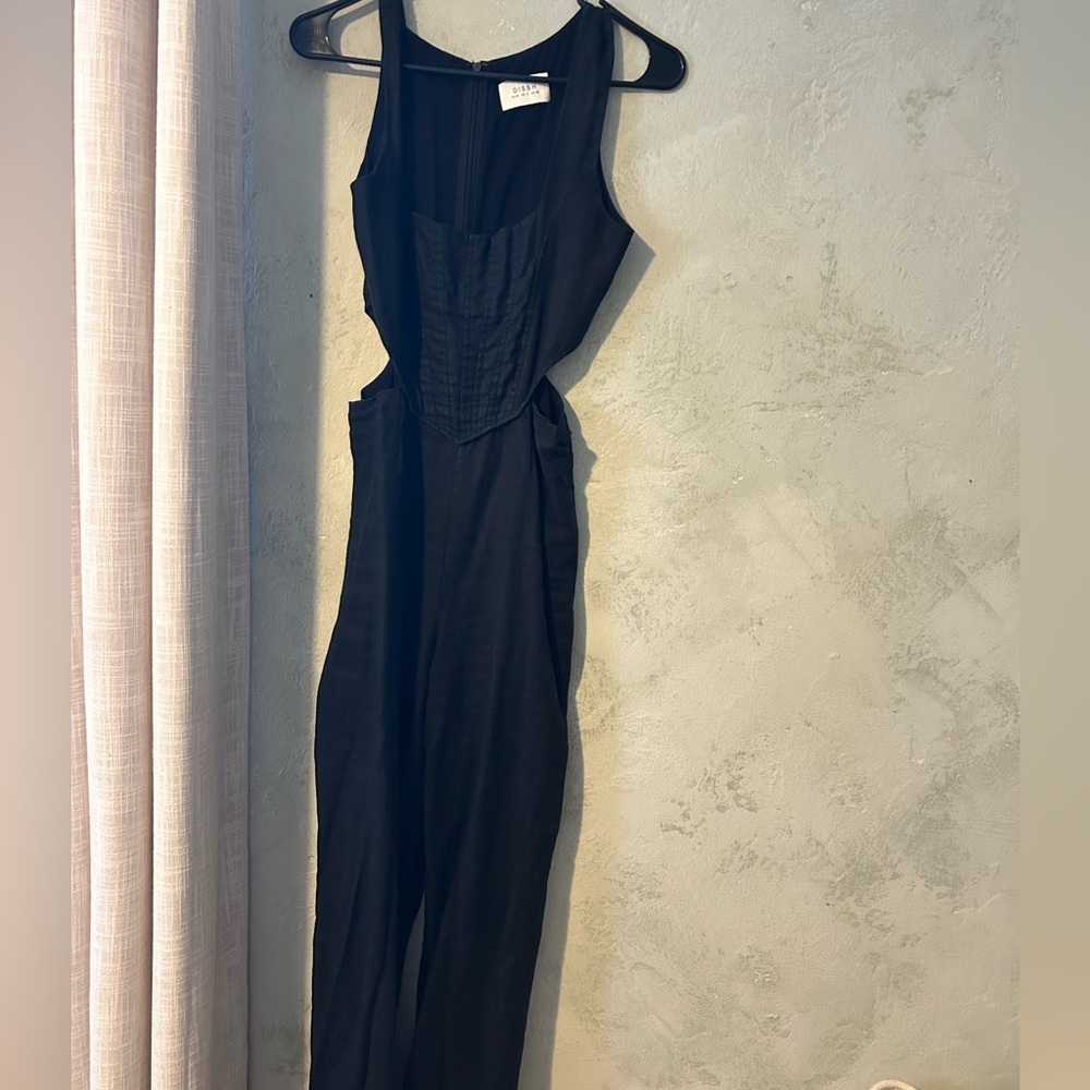 DISSH Black Linen Jumper